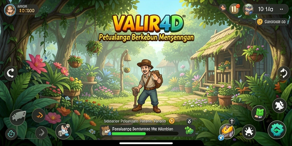 Gameplay menarik dalam berkebun dengan sistem pertanian yang seru.